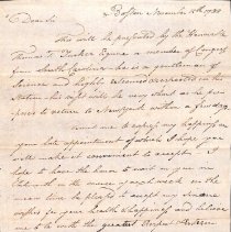 Nicholas Gilman to John Langdon